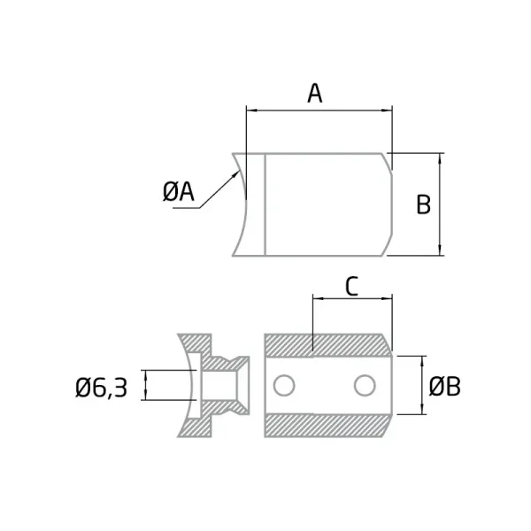 Conector CZST-325-esquema