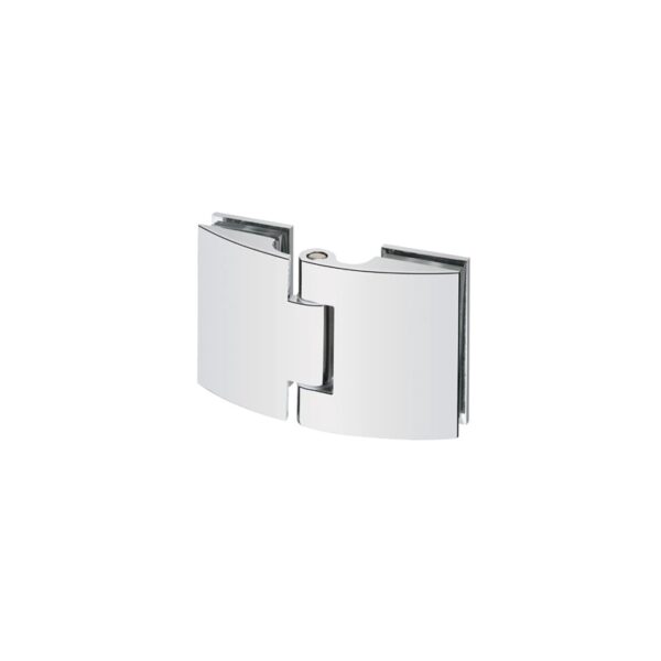 bisagra curva vidrio-vidrio 180º DB0027