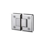 Bisagra doble vidrio-vidrio 180º cromada DIB1003