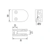 Pinza CZCC-700-esquema
