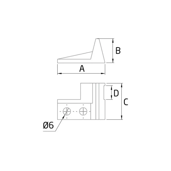 Soporte CZMD-02 R-esquema
