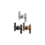 Juego pomos T STOUT fijo para vidrio JNFIN00172V