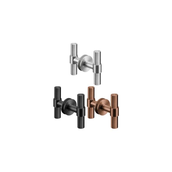 Juego pomos T STOUT fijo para vidrio JNFIN00172V