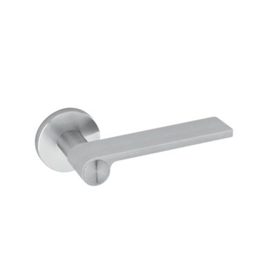 Juego manillas OUTLINE LIGHT GRAY 19Ømm roseta metálica con muelle JNFIN00311RC08M