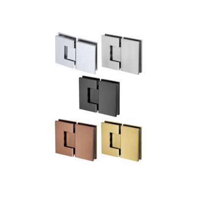 Bisagra 180º cristal a cristal con freno JNFIN5308
