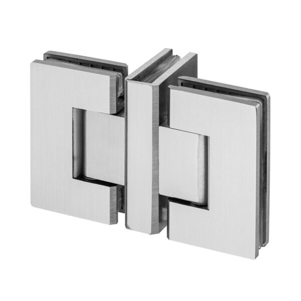 Bisagra cristal a cristal 90º con freno y fijo JNFIN5308DP