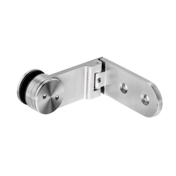 Bisagra pared-cristal inoxidable con limitación de apertura a 90º JNFIN75009-90