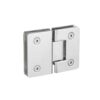 Bisagra doble vidrio/vidrio180º inoxidable SUGL-102