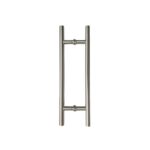 Juego tirador H tubo de acero inoxidable SUGL19H370.