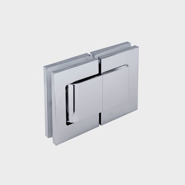 Bisagra" Hidrobi M " con retención mecánica vidrio/vidrio 180º sin bisel TRH1206