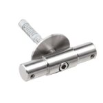 Conectador y soporte de pared Ø25mm JNFIN15011