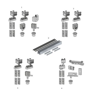 Kit para panel JNFIN15550 - grupo
