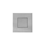 Cazoleta de embutir cuadrada con cubierta 60x60mm
