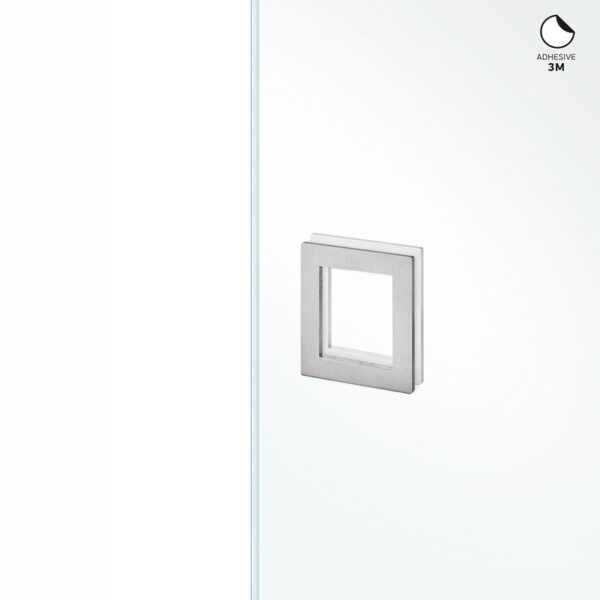 Cazoleta para cristal 90x90mm para adhesivo 3M JNFIN16551