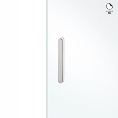 Cazoleta oval 150x15mm para cristal con adhesivo JNFIN16556