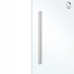 Cazoleta oval 300x15mm para cristal con adhesivo JNFIN16557