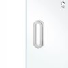 Cazoleta oval 150x60mm para cristal con pegatina3M JNFIN16562