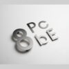Letras minúsculas mayúsculas con fijación oculta JNFIN34004