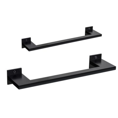 Toallero SLIM BLACK 250-425MM