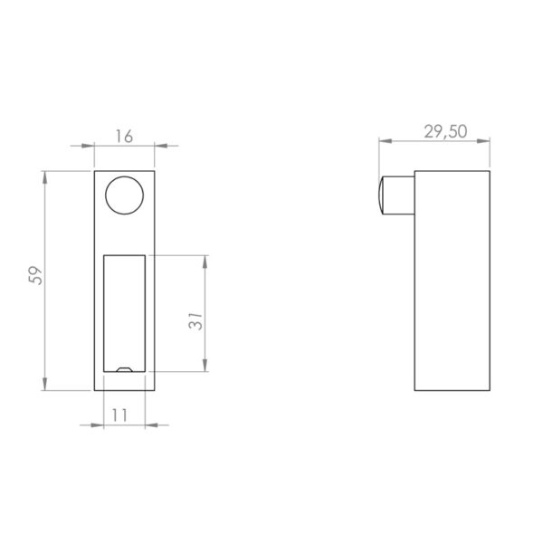 Tope SP0021-P-esquema