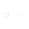 Carril PF0002-B superior-esquema