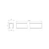 Carril PF0004 superior simple-esquema