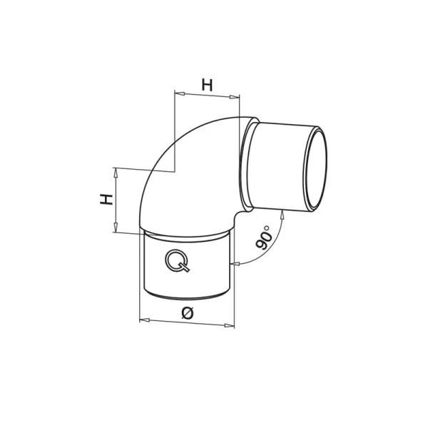 Conector QR130305-242-12-esquema