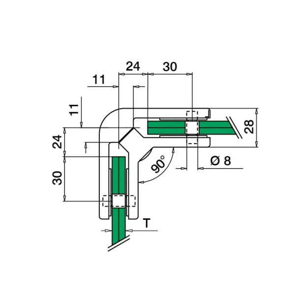 Conector QR134290-13-12-esquema