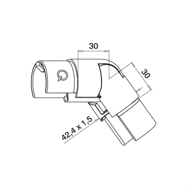 Conector QR136302-042-02-12-esquema