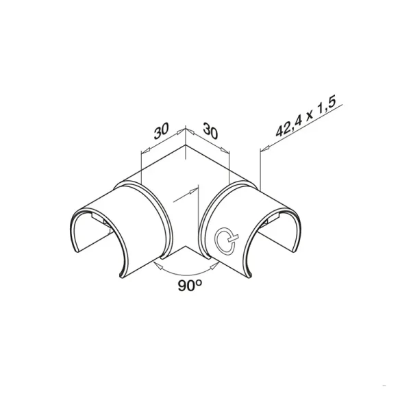 Conector QR136313-042-12-esquema