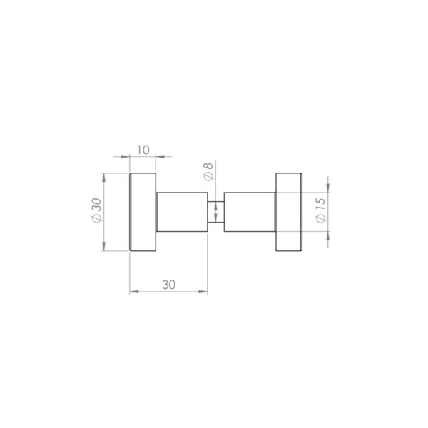 Juego PX0001 pomos-esquema