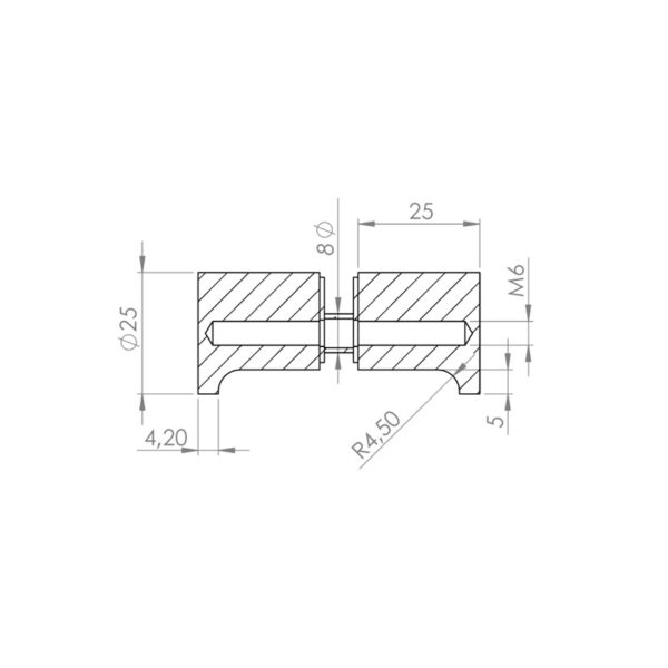 Juego PX0008 pomos-esquema