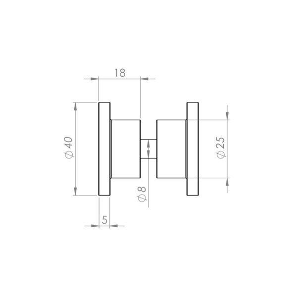 Juego PX0011 pomos-esquema