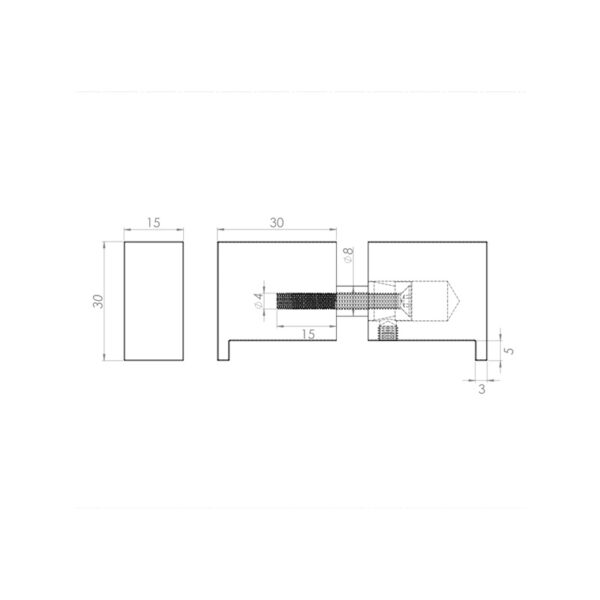 Juego PX0016 pomos-esquema