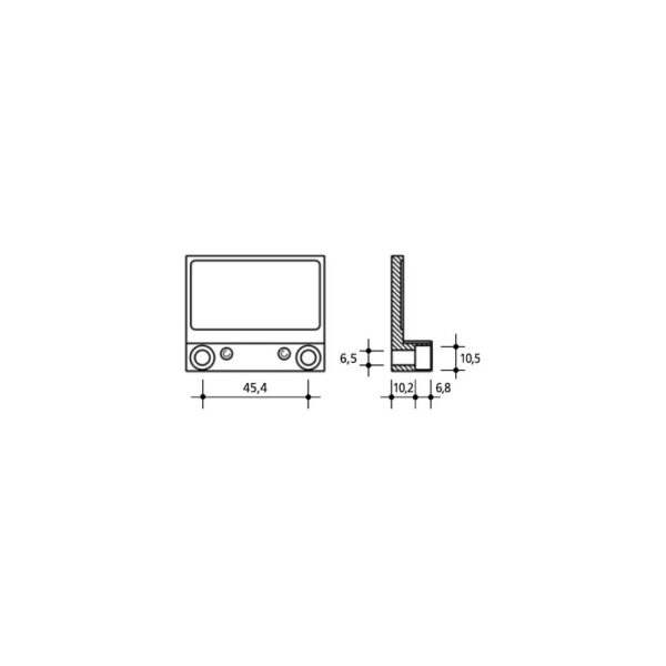 Pinza CBM3225FIS con fijacion