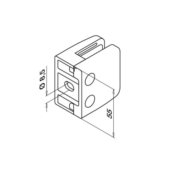 Pinza QR132600-000-12-esquema