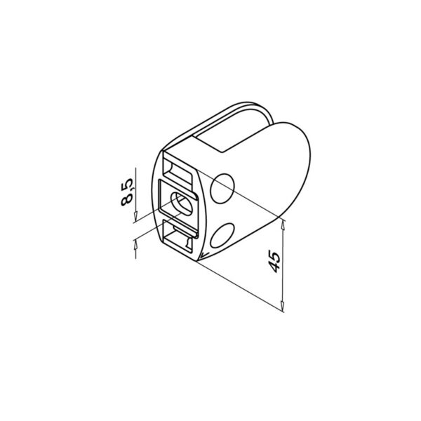 Pinza QR132800-042-esquema