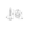 Pinza QR146100-12 suelo-esquema