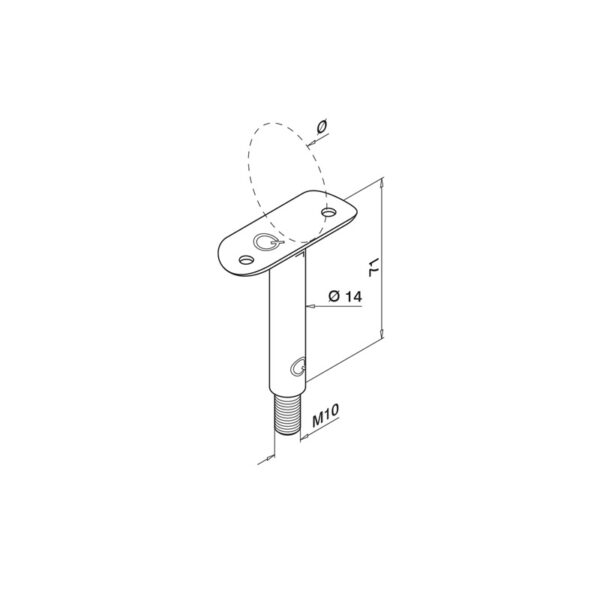 Soporte QR130810-048-00-esquema