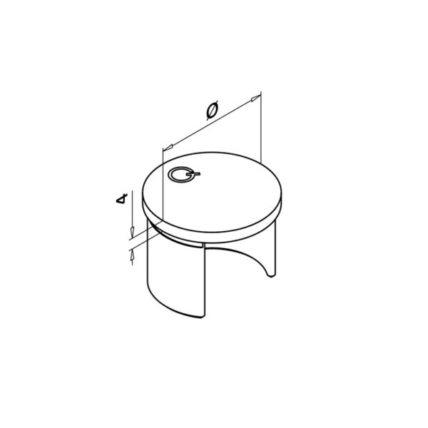 Tapón QR146732-042-10-esquema