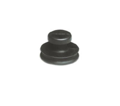 VENTOSA NEGRA GOMA 80MM.15KG