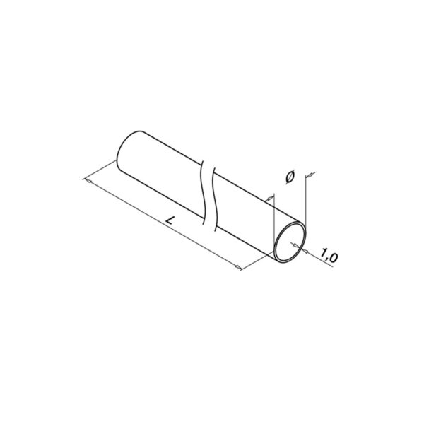 Tubo QR131900-112-50-12-esquema