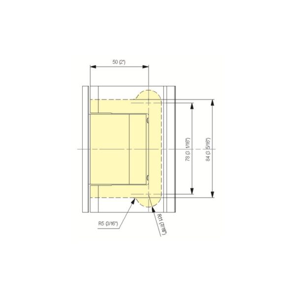 Bisagra hidráulica MI8011-esquema