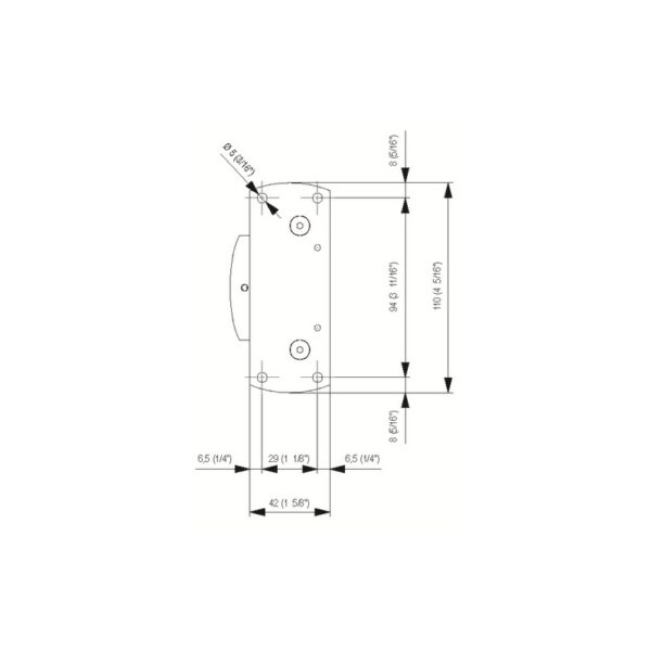 Bisagra hidráulica MI8060-esquema2