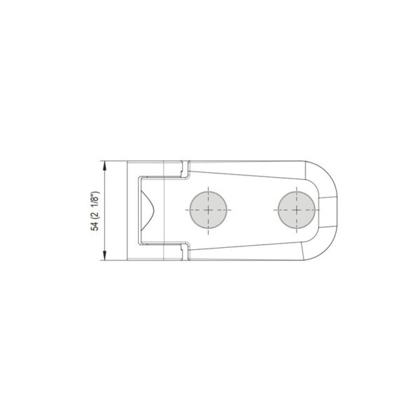 Bisagra hidráulica MI815E10N-esquema