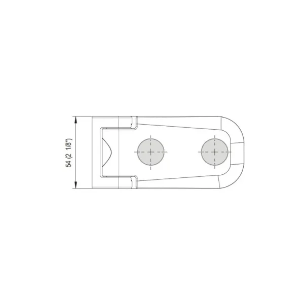 Bisagra hidráulica MI815E10N-esquema