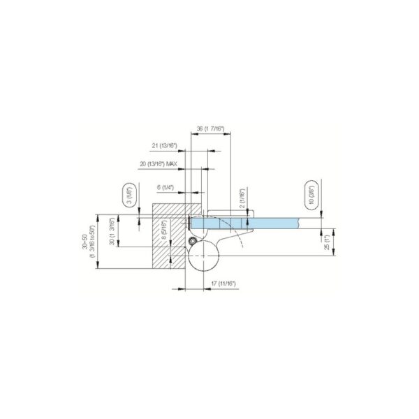 Bisagra simple MI835E11N-esquema2