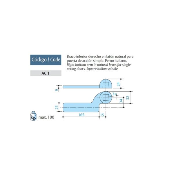 Brazo inferior MABAC1C