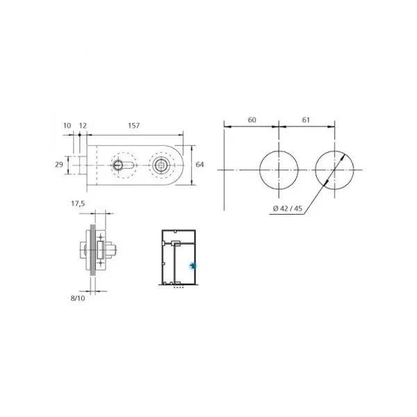 Cerradura GE15200-esquema
