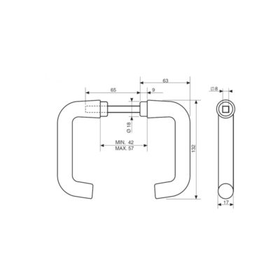 Juego manillas MABRFV750IS